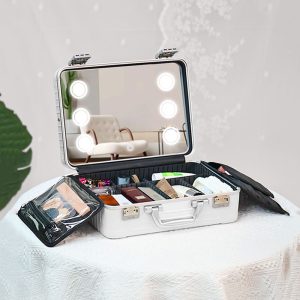 4029A Hard shell makeup bag, travel suitcase, small portable suitcase, makeup box