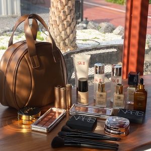 Shell-shaped bag Lightweight shell storage bag made of PU fabric