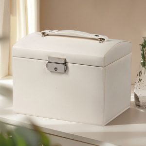 Small/Medium-sized Jewelry Box PU material