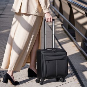 4221 Extra Large Professional Adjustable PVC Oxford Water Resistant Makeup Cosmetic Bags