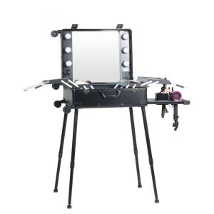 LM6 22inch and 24inch Aluminum Makeup box with Light and mirror