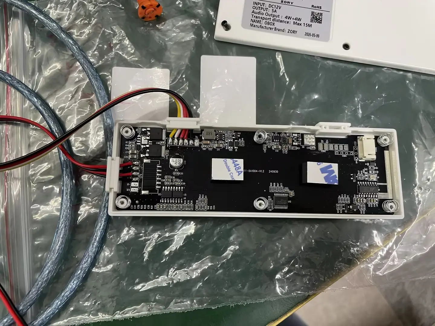Proprietary smart touch and Bluetooth audio PCB control module